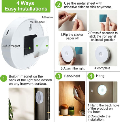 Rechargeable Motion Sensor LED Night Light