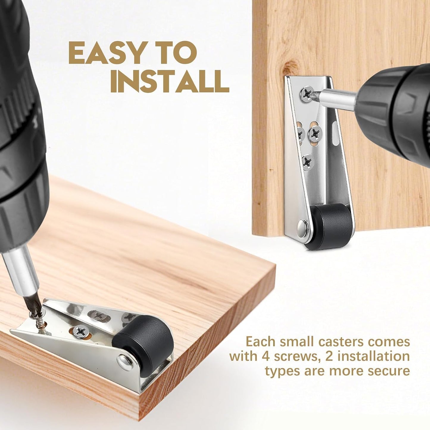 Heavy Duty Rigid Caster Wheels