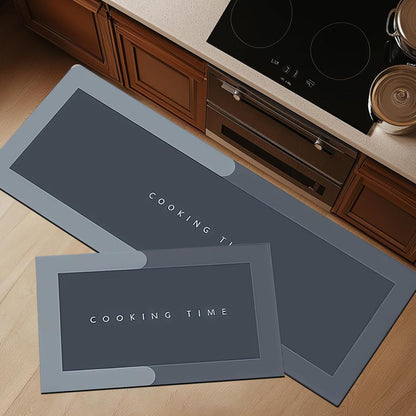 Quick Absorbent Kitchen Floor Mat Set