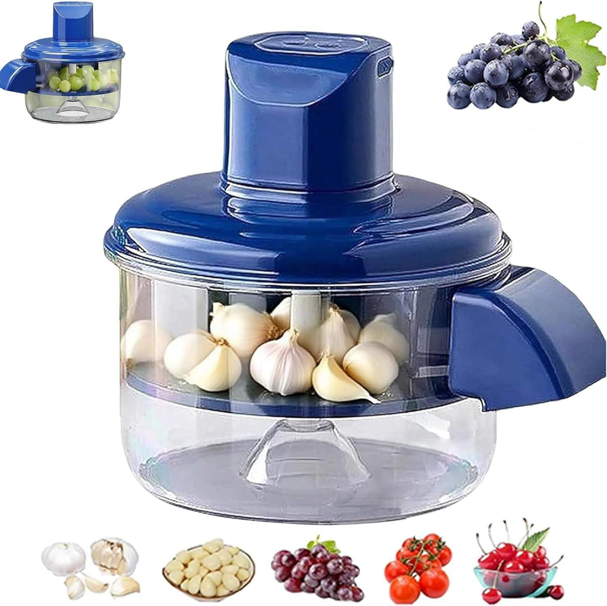Automatic Electric Fruit Peeler for Grapes, Tomatoes & Garlic