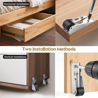 Heavy Duty Rigid Caster Wheels