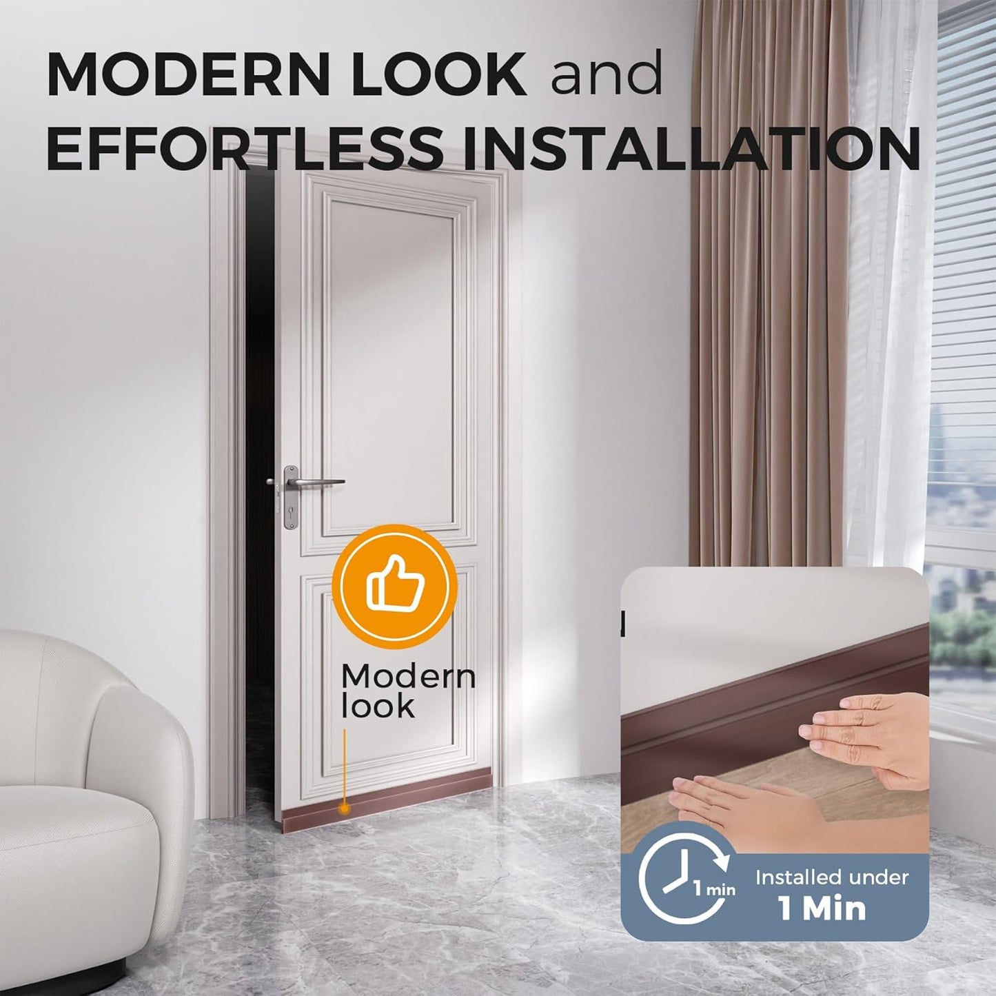 Silicone Door Bottom Seal Strip