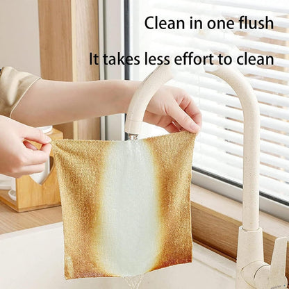 20 PCS Multipurpose Microfiber Towels – Thick, Durable & Scratch-Free Cleaning Wipes