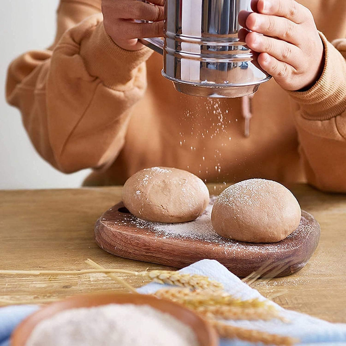 Stainless Steel Flour & Sugar Sifter