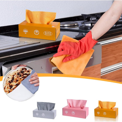 20 PCS Multipurpose Microfiber Towels – Thick, Durable & Scratch-Free Cleaning Wipes