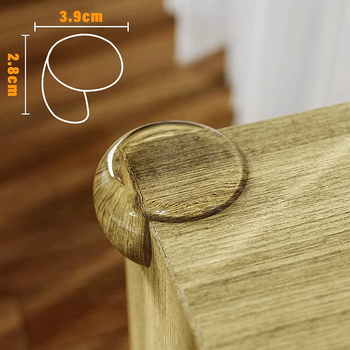 Transparent Baby Proofing Corner Protectors