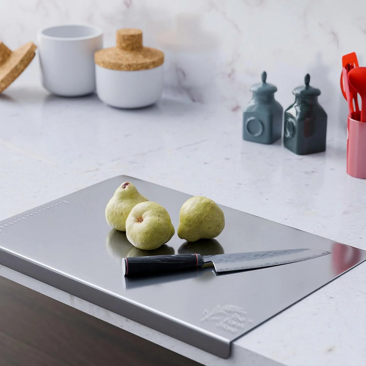 Stainless Steel Counter Top Chopping Board