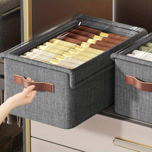 Multi-functional Folding Wardrobe Organizer With Lid