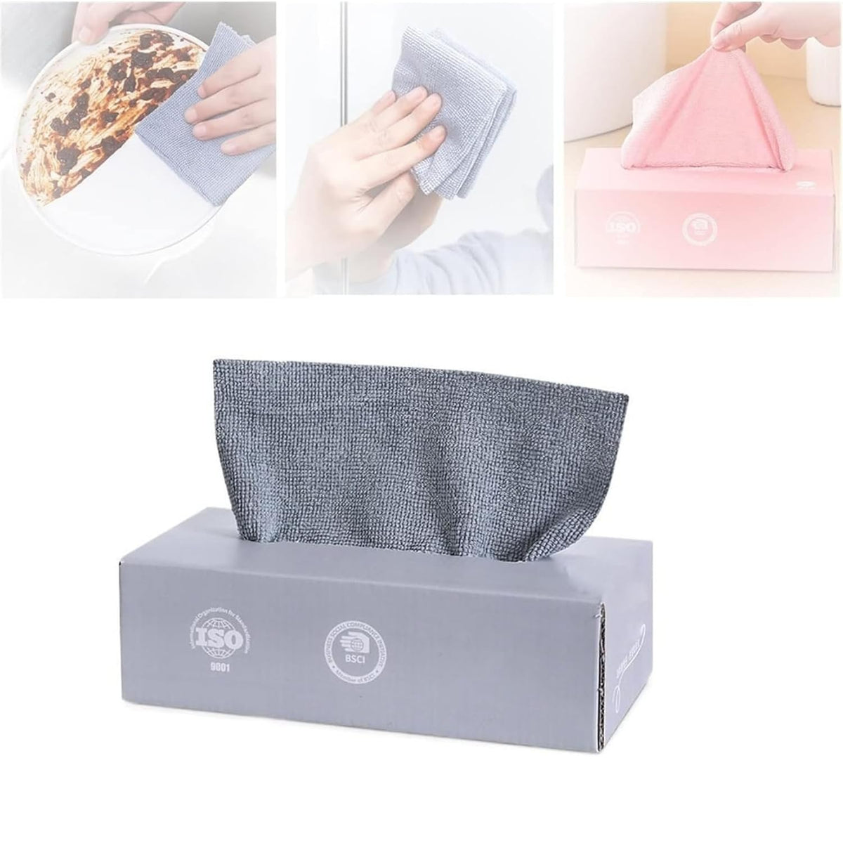 20 PCS Microfiber Cleaning Cloths