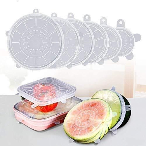 Multipurpose Silicone Lid - Reusable & Microwave Safe