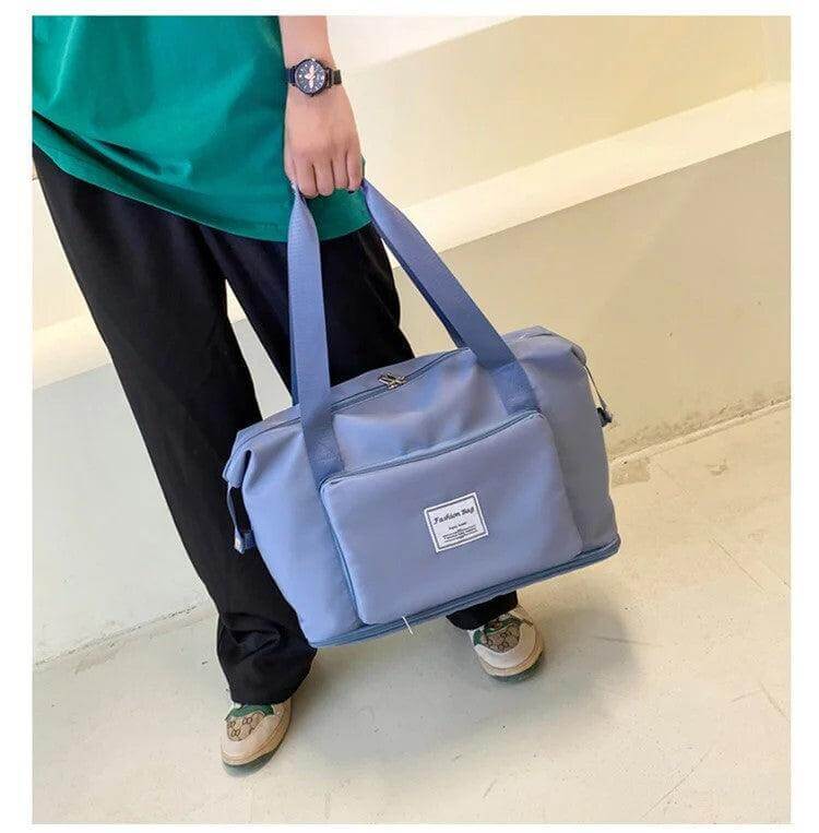 Expandable Foldable Travel Duffel Bag