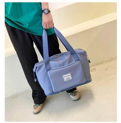 Expandable Foldable Travel Duffel Bag