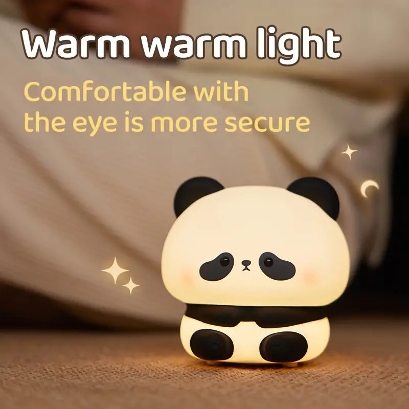 Squishy Panda Silicon Night Lamp