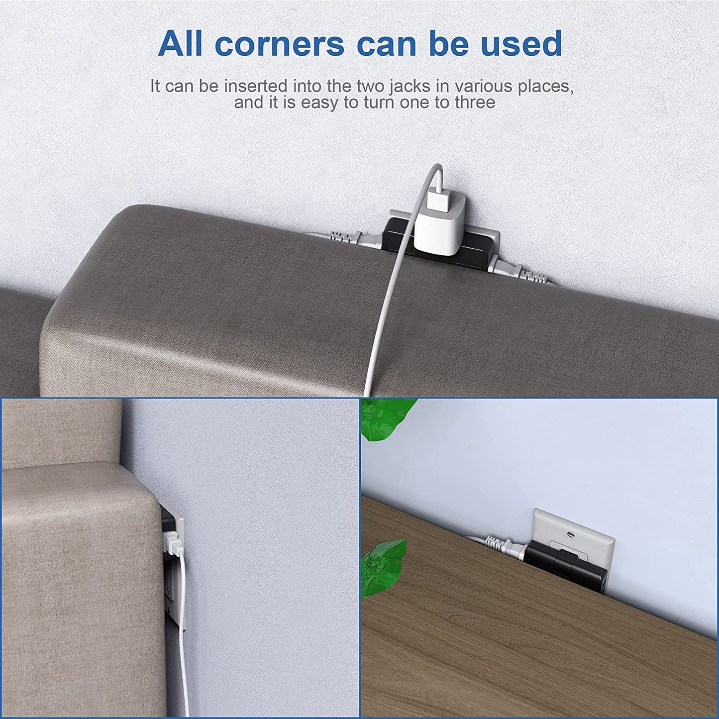 3-in-1 Multi Plug Power Adapter