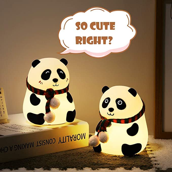 Cute Panda Silicone Night Lamp