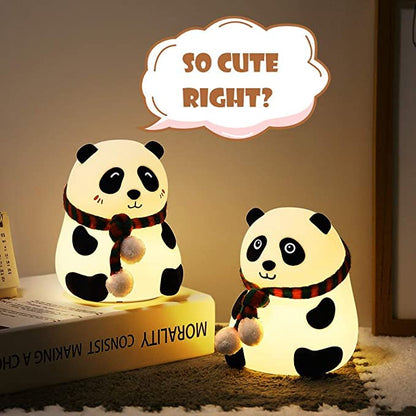 Cute Panda Silicone Night Lamp