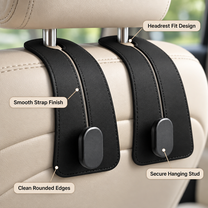 Car Headrest Bag Hanger Hooks