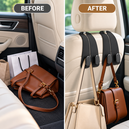 Car Headrest Bag Hanger Hooks