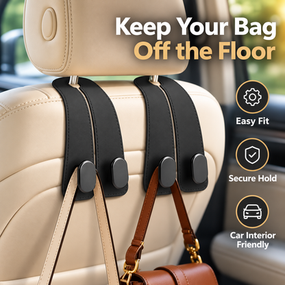Car Headrest Bag Hanger Hooks