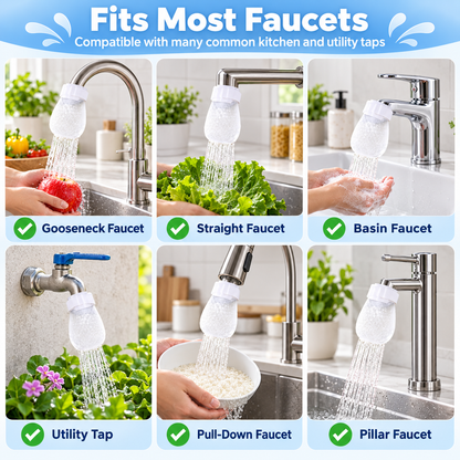 Universal Reusable Faucet Mesh Filter Bag