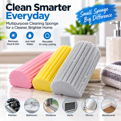 Multipurpose PVA Cleaning Sponge Brush