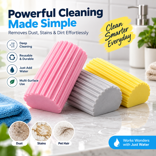 Multipurpose PVA Cleaning Sponge Brush