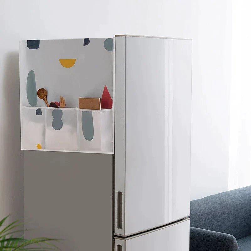 Waterproof Double Door Fridge Top Cover