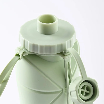 Silicone Folding Water Bottle for Travel, Gym, Hiking & Office