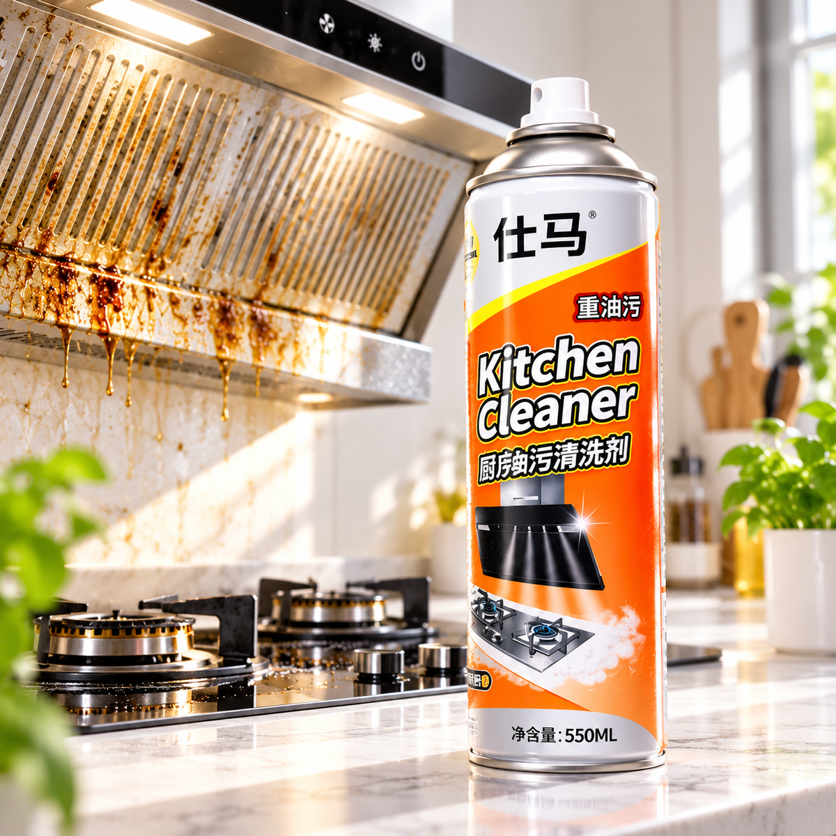 Multi-Surface Kitchen Foam Cleaner