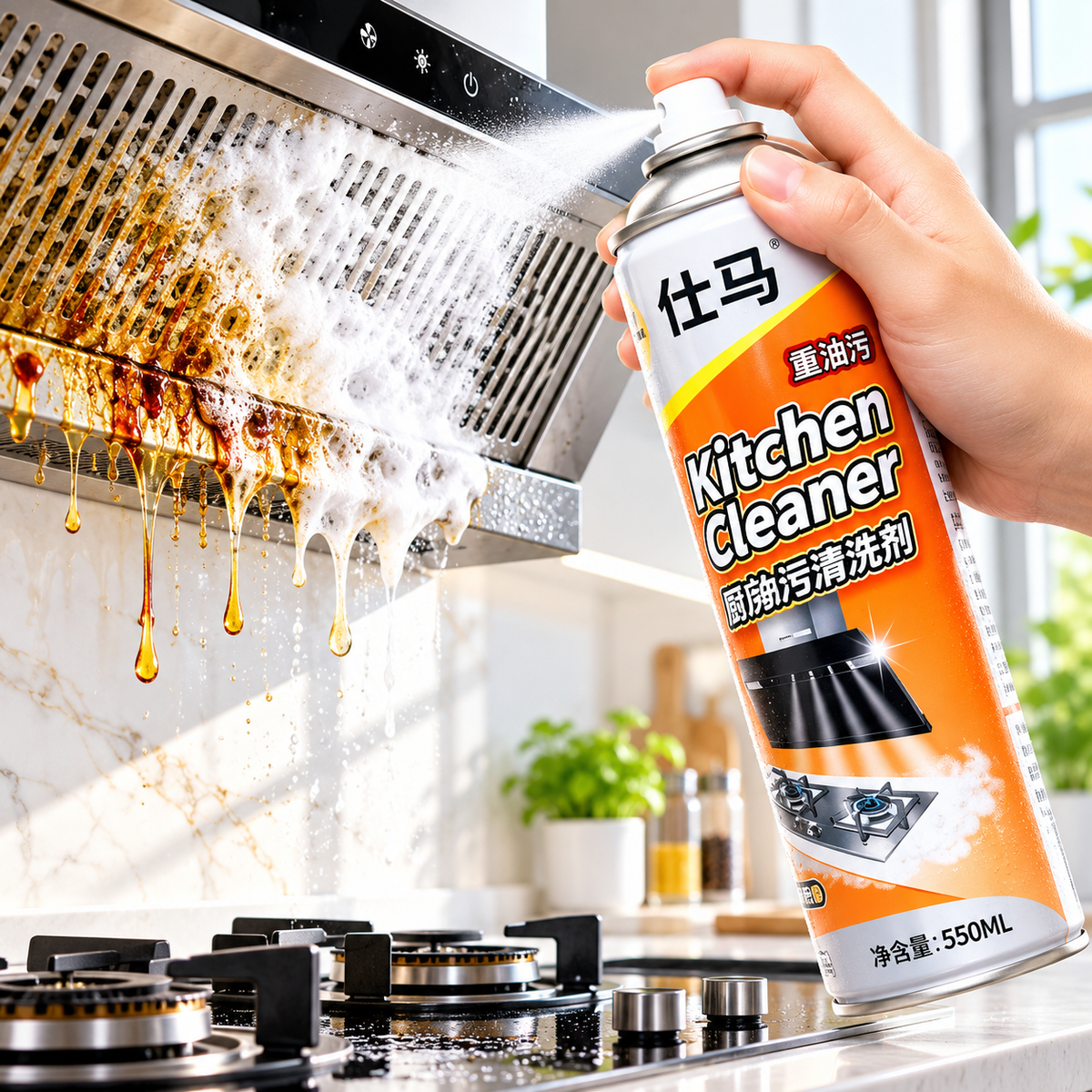 Multi-Surface Kitchen Foam Cleaner
