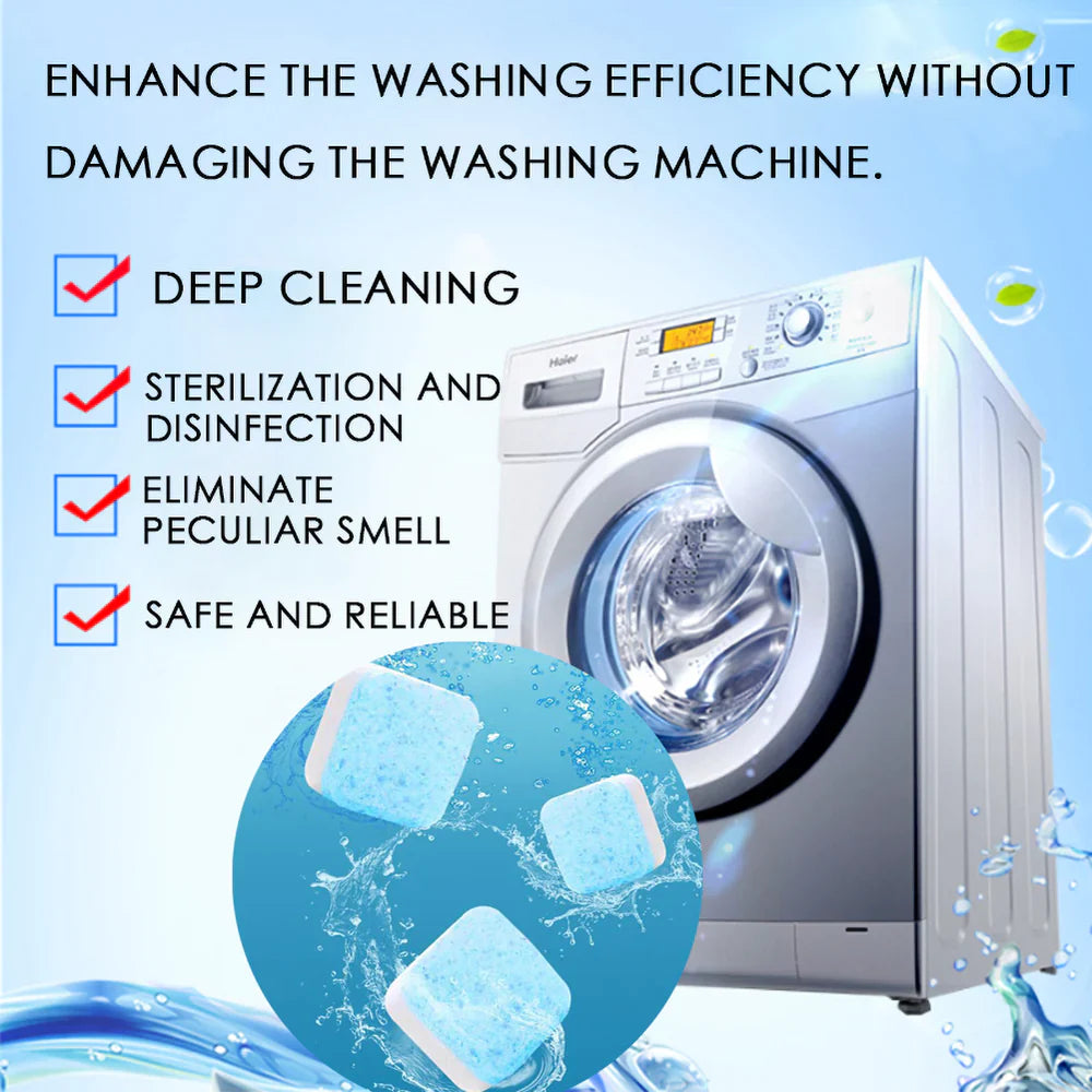 Washing Machine Deep Cleaning Tablets