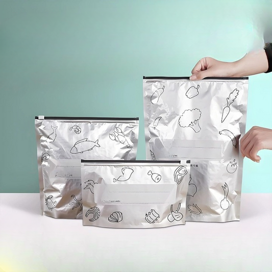 Aluminium Foil Food Storage Bags Set