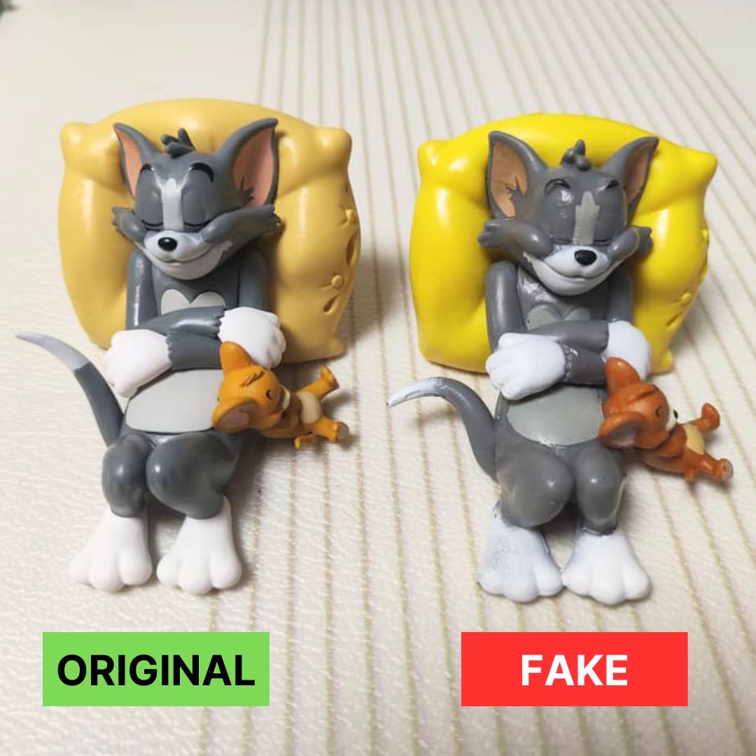 Sleeping Tom & Jerry Cute Car Interior Accessory