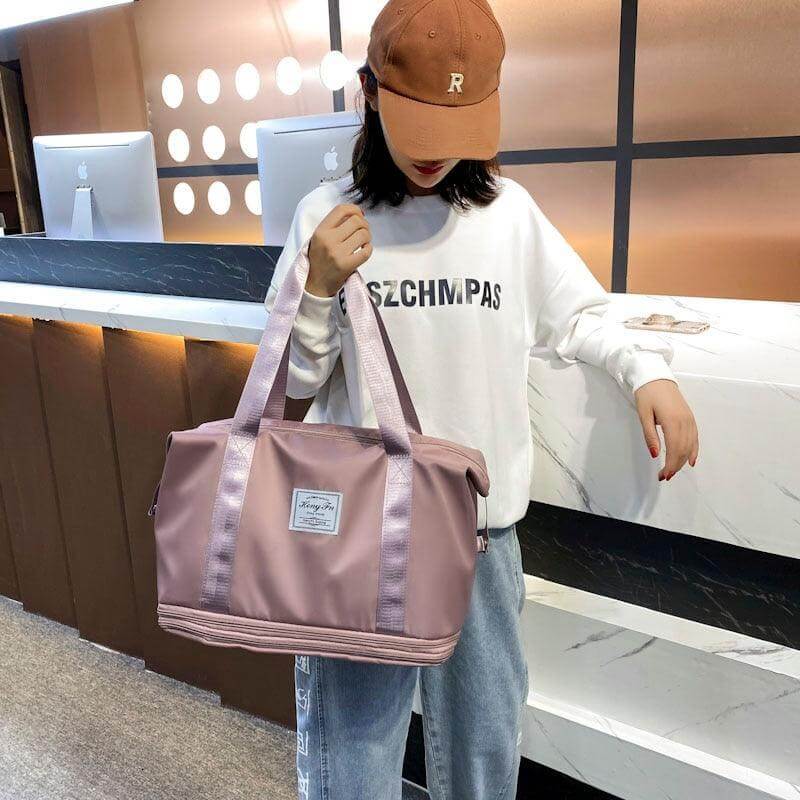 Expandable Foldable Travel Duffel Bag