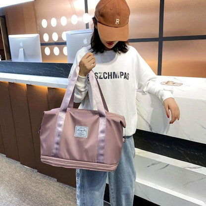 Expandable Foldable Travel Duffel Bag