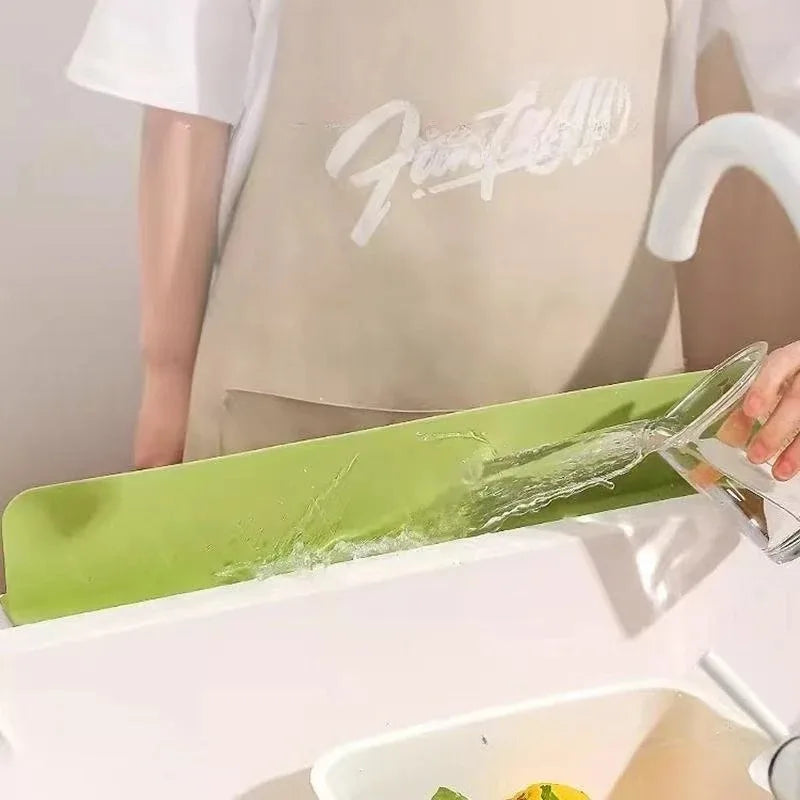Anti-Splash Sink Guard for Kitchen Countertop