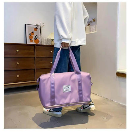 Expandable Foldable Travel Duffel Bag