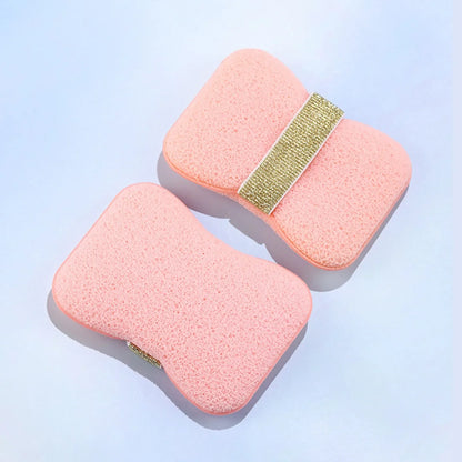 Soft Foaming Bath Sponge with Soap Pocket