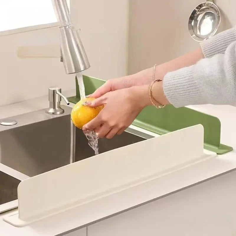 Anti-Splash Sink Guard for Kitchen Countertop