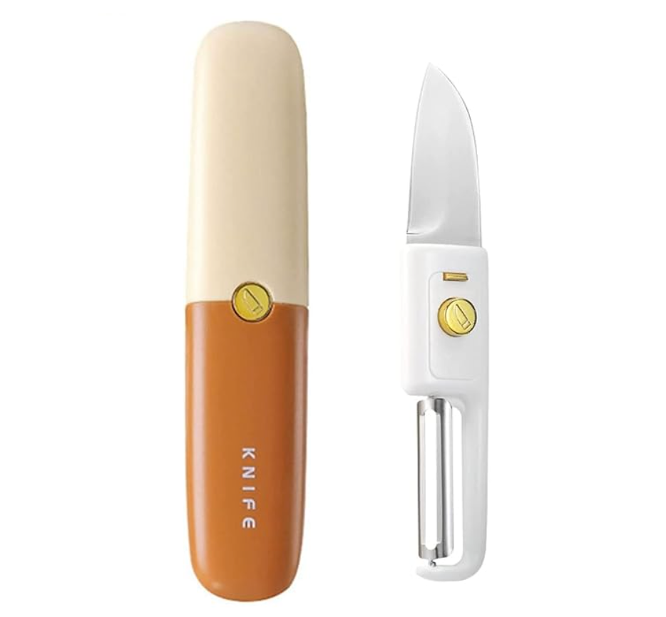 2-in-1 Vegetable Peeler & Knife – Multipurpose Kitchen Tool