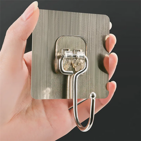 Self-Adhesive Waterproof Hooks for Kitchen Bathroom
