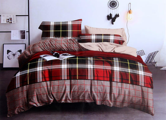 Double Bed King Size Premium BedSheet with 2 Pillow Covers