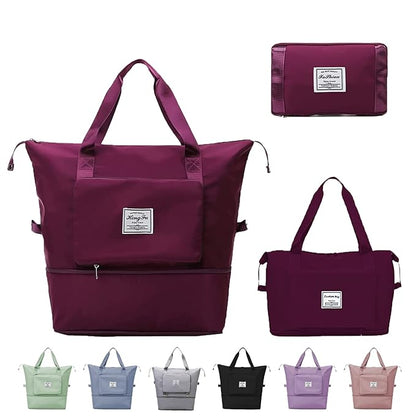 Expandable Foldable Travel Duffel Bag