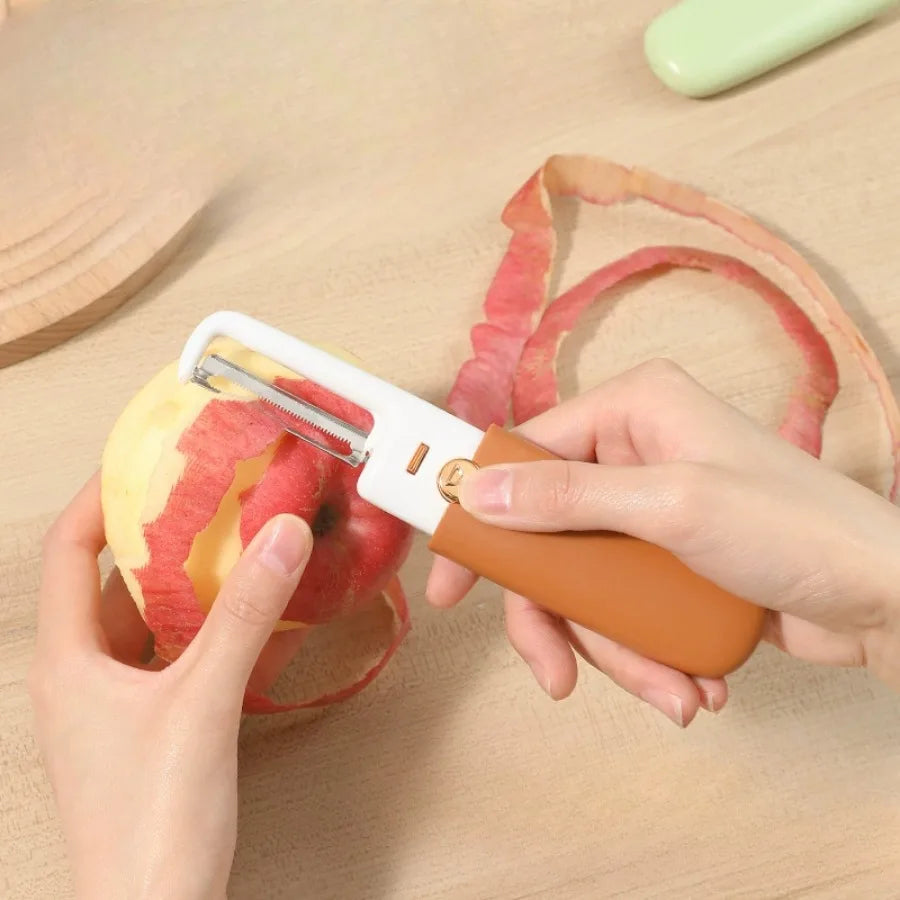 2-in-1 Vegetable Peeler & Knife – Multipurpose Kitchen Tool