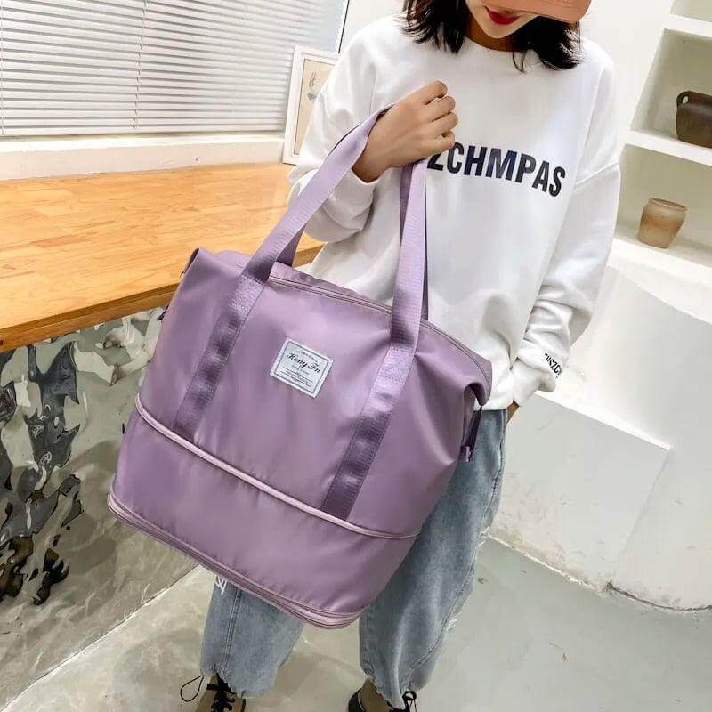 Expandable Foldable Travel Duffel Bag