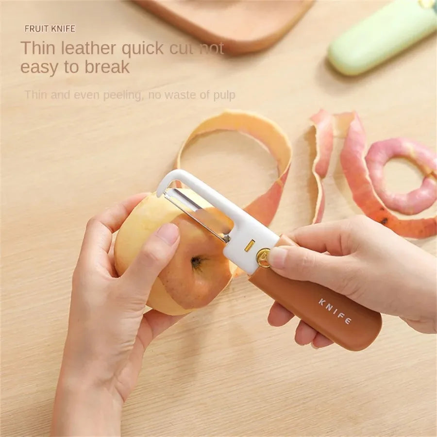 2-in-1 Vegetable Peeler & Knife – Multipurpose Kitchen Tool