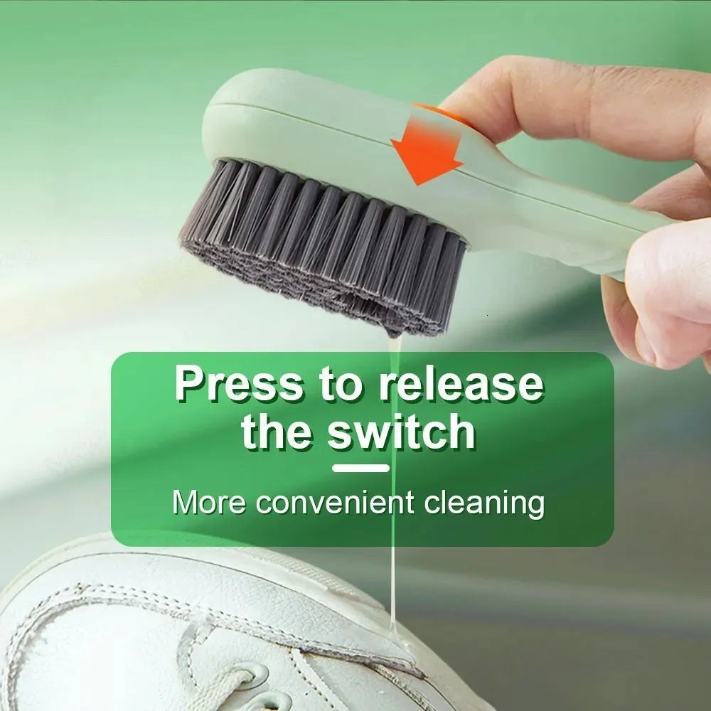 BubbleBrush™ Multipurpose Soap Dispensing Cleaning Brush