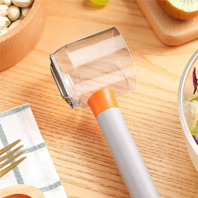 Fruit & Vegetable Peeler with Peel Storage Container
