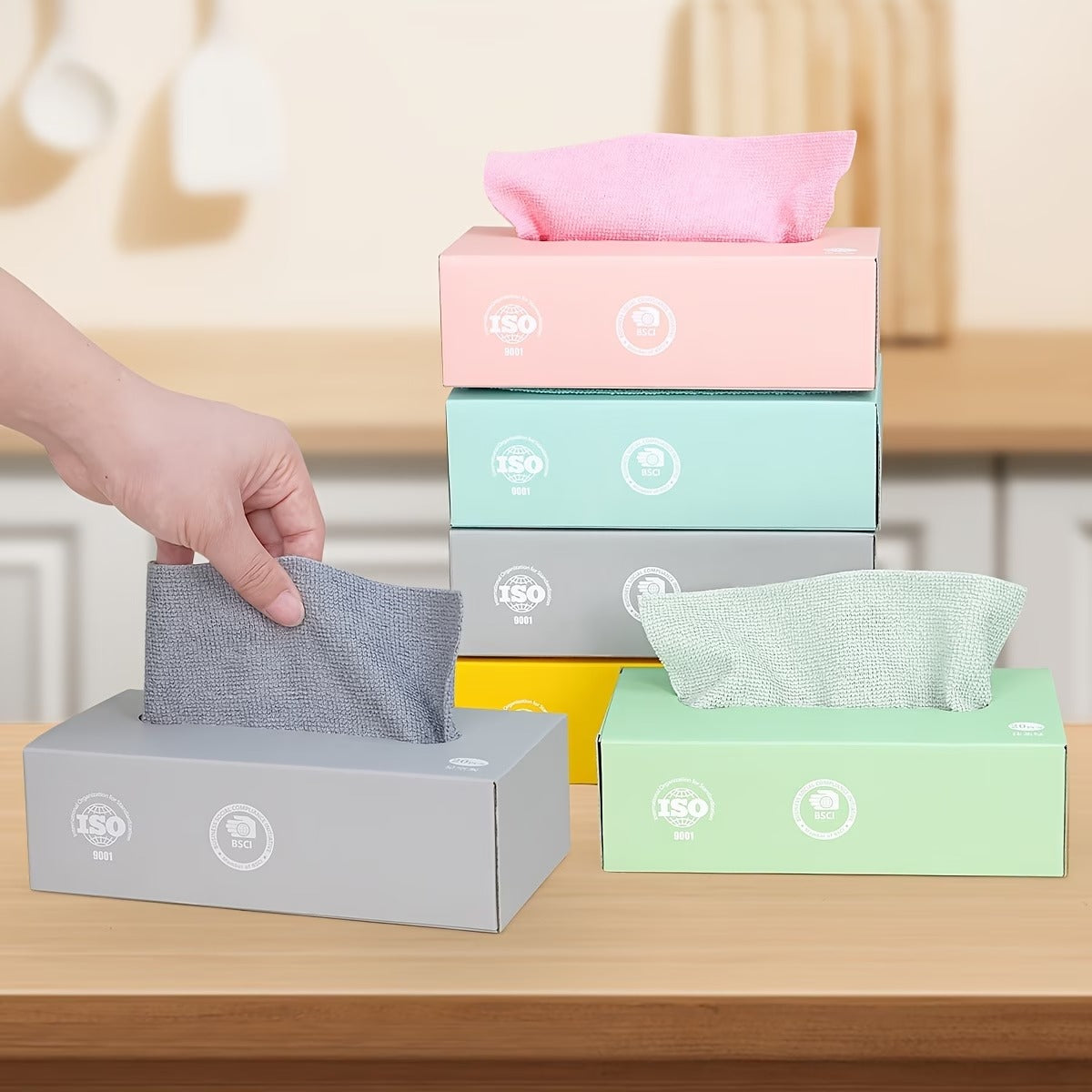 20 PCS Microfiber Cleaning Cloths