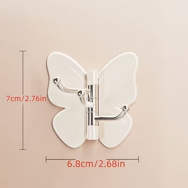 Butterfly triple hook dimensions approximately 7 cm by 6.8 cm